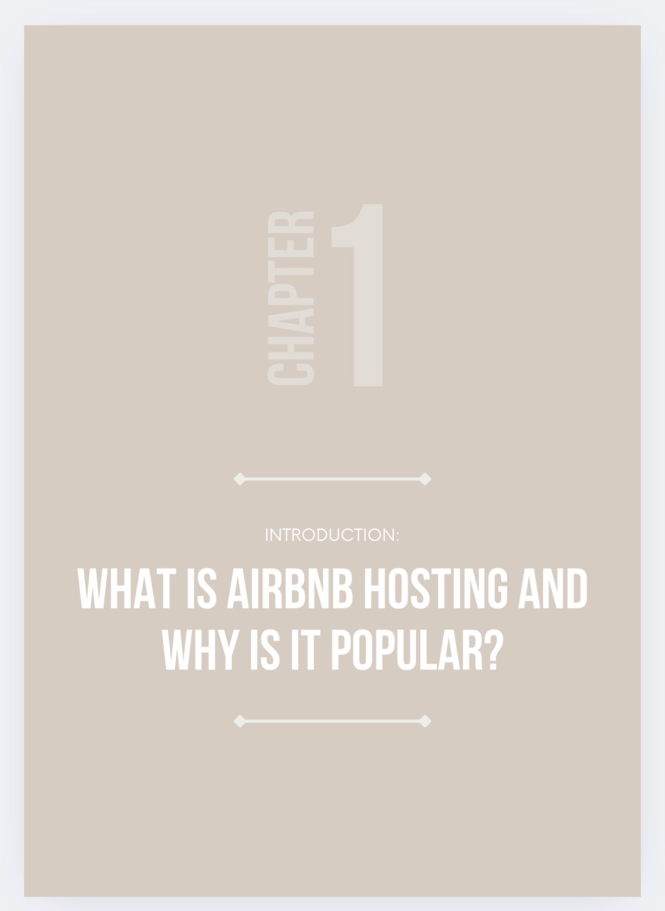 Guide to Air Bnb Hosting